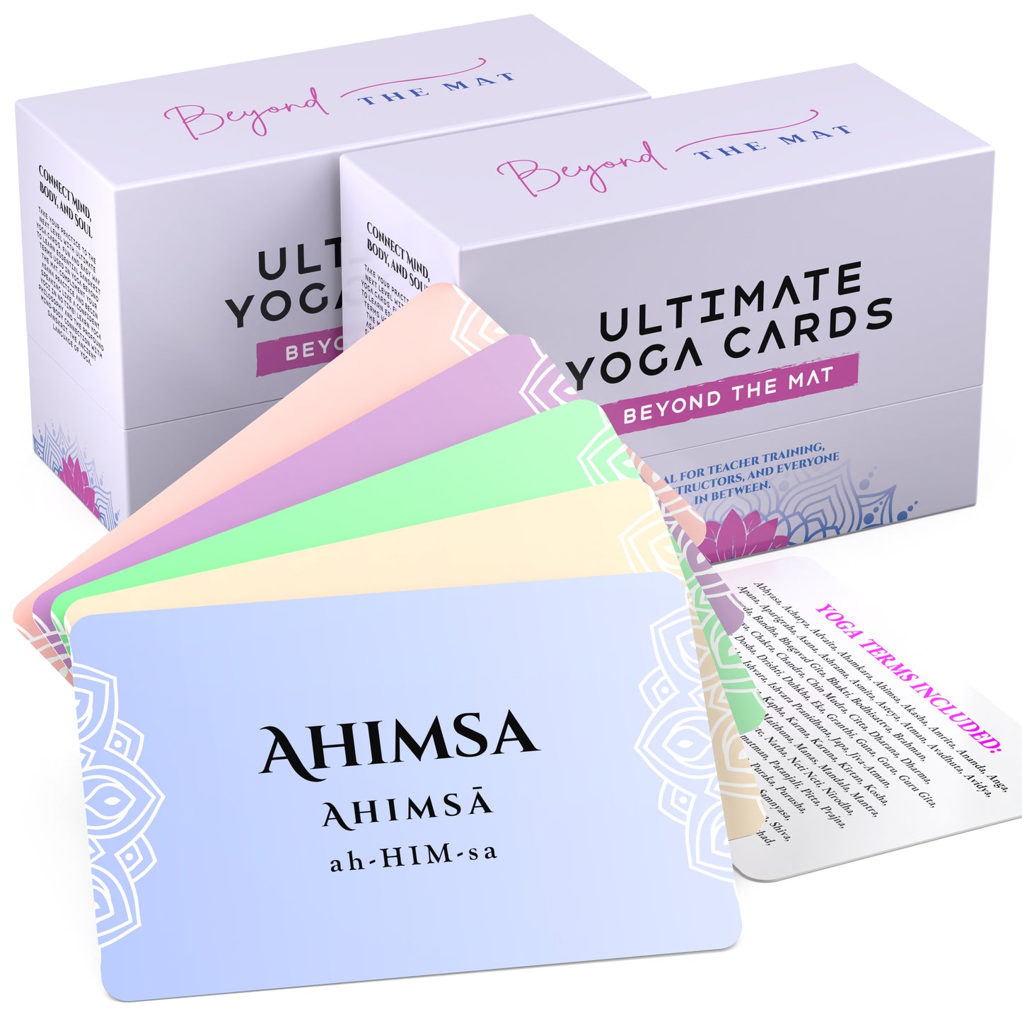 2 Boxes Of Ultimate Yoga Cards Beyond The Mat